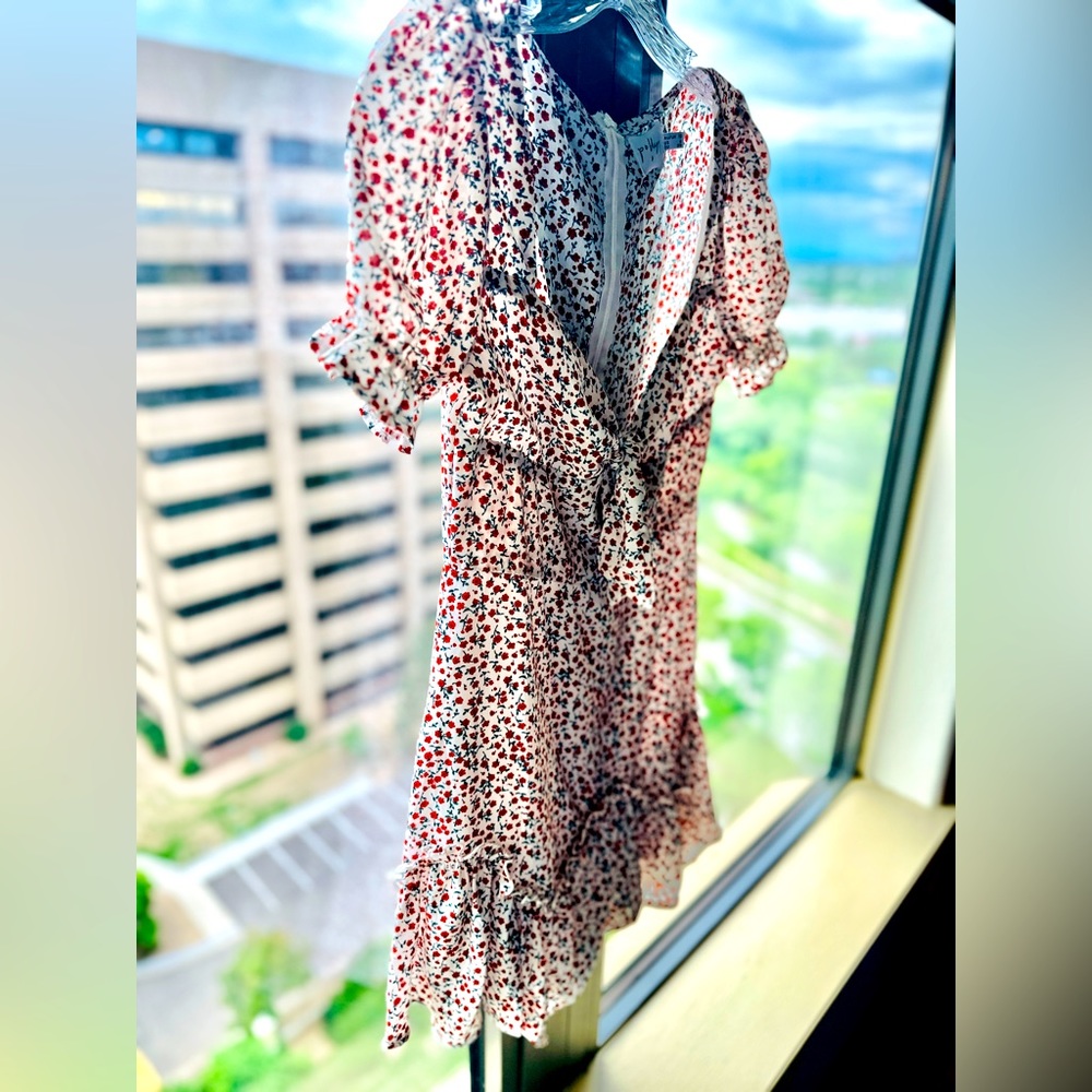 NWOT | Princess Polly Women’s | “Floral Printed Classic Sailor Knot” Dress